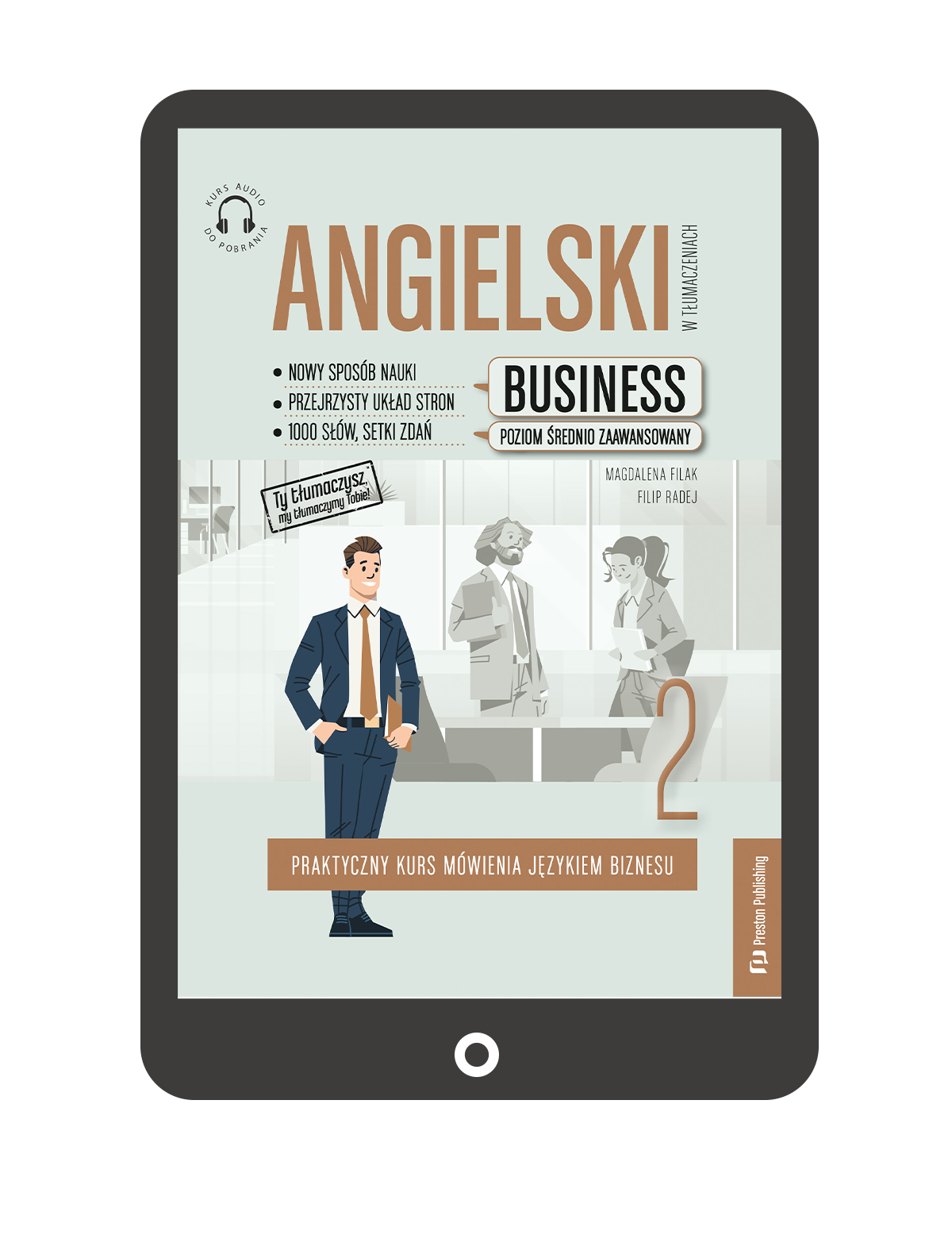 Angielski w tłumaczeniach. Business 2 (Książka + e-book) B1-B2