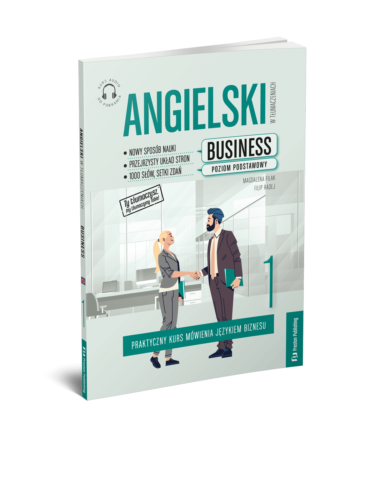 Angielski w tłumaczeniach. Business 1 (Książka + e-book) A1-A2