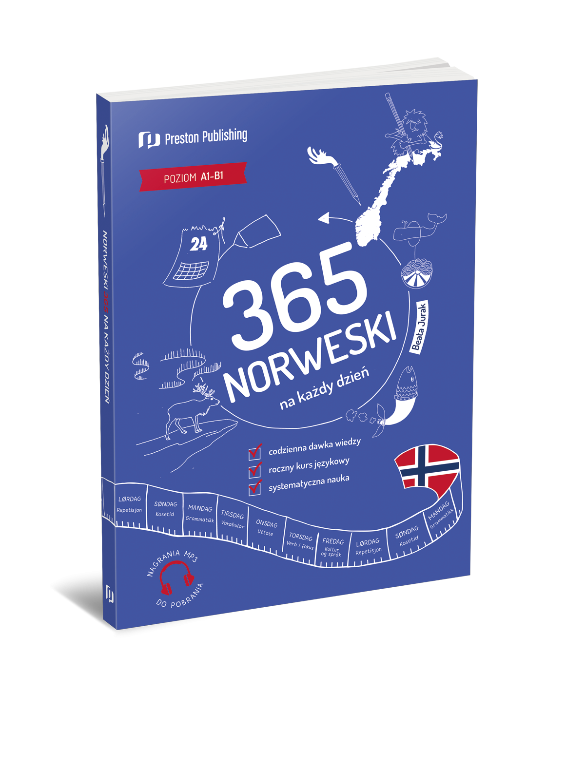 Norweski 365 na każdy dzień (A1-B1)