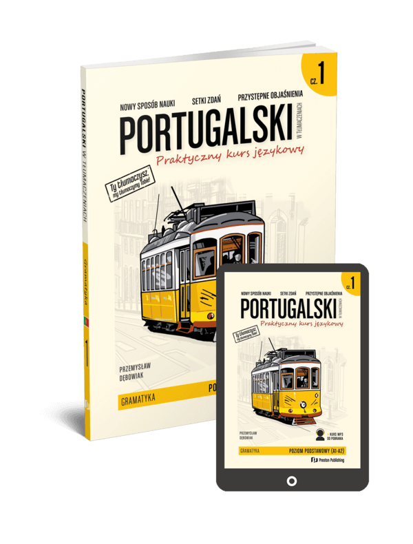 Portugalski w tłumaczeniach. Gramatyka 1 (Książka + e-book) A1-A2