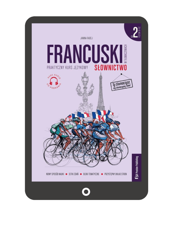 Francuski w tłumaczeniach. Słownictwo 2 (Książka + e-book) B1-B2