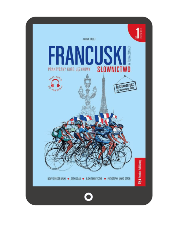 Francuski w tłumaczeniach. Słownictwo 1 (Książka + e-book) A1-B1