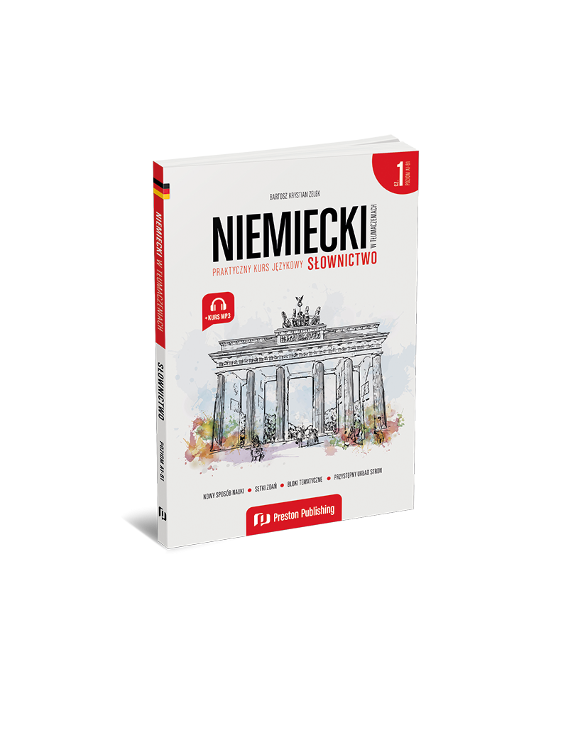 Niemiecki w tłumaczeniach. Słownictwo 1 – książka | Preston Publishing