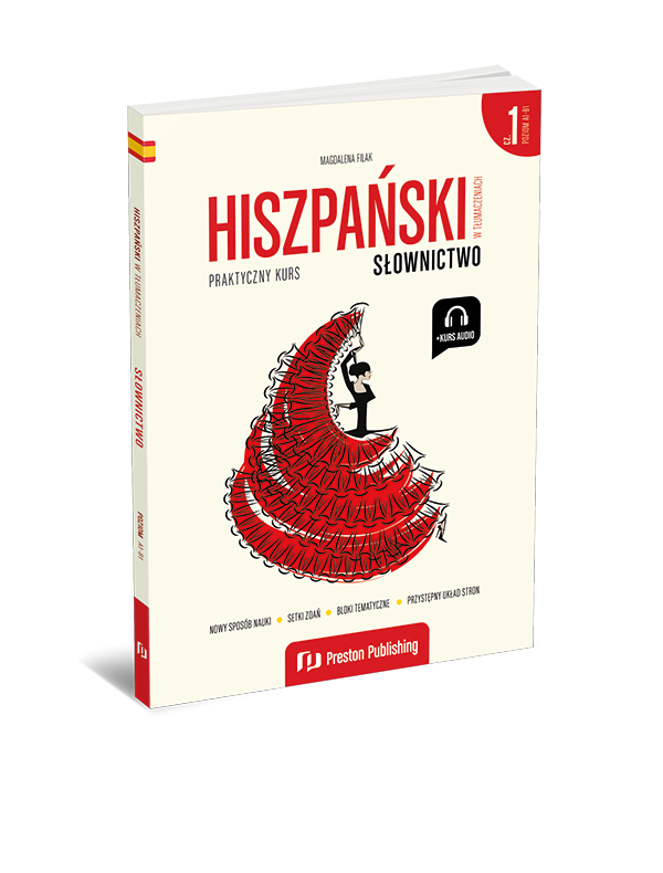 Hiszpański w tłumaczeniach. Słownictwo 1 (Książka + e-book) A1-B1