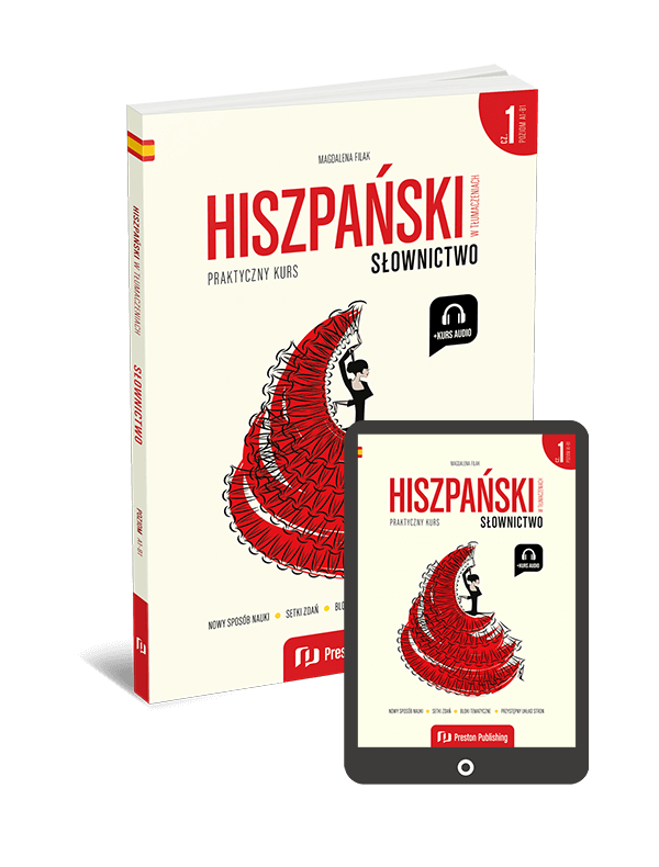 Hiszpański w tłumaczeniach. Słownictwo 1 (Książka + e-book) A1-B1