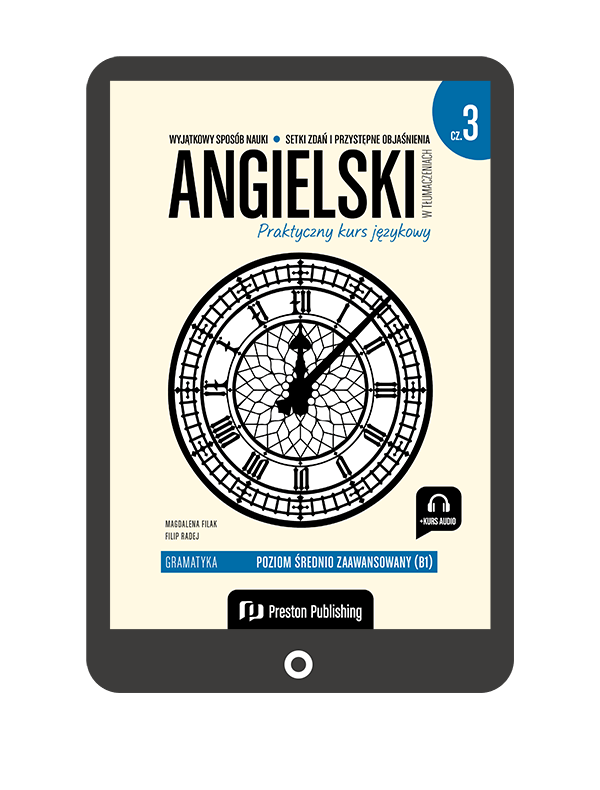 Angielski w tłumaczeniach. Gramatyka 3 (Książka + e-book) B1