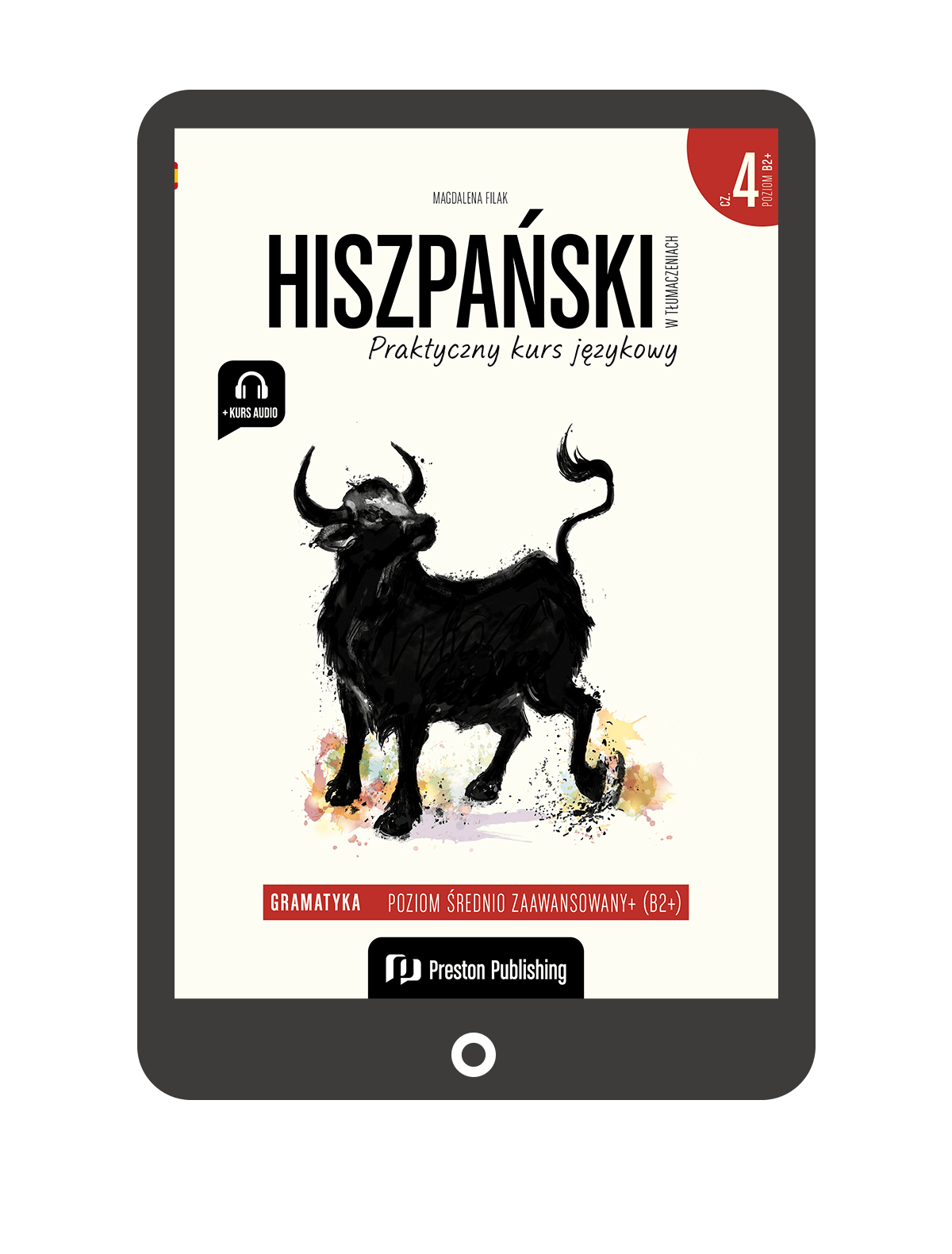 Hiszpański w tłumaczeniach. Gramatyka 4 (Książka + e-book) B2