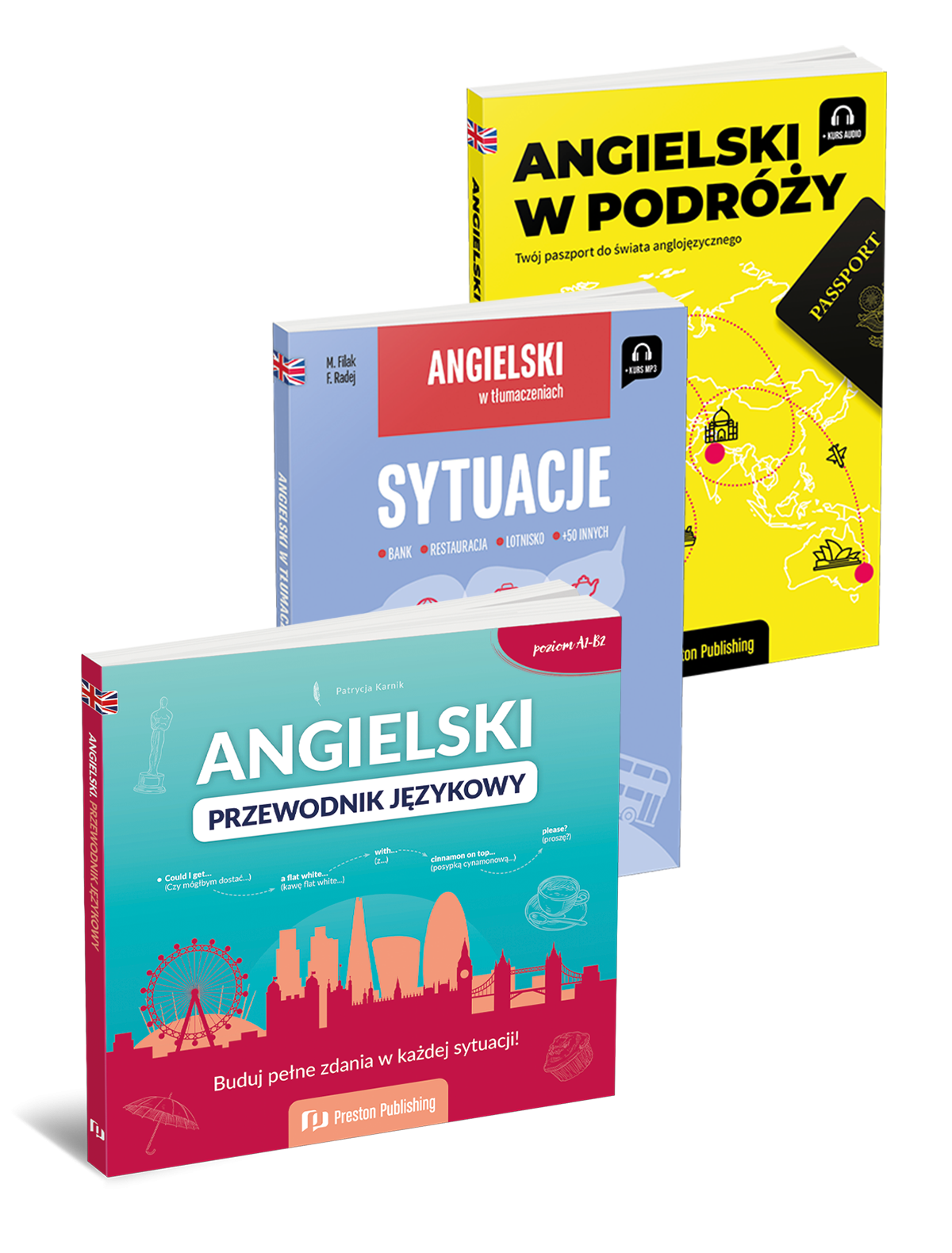 Niezbędnik podróżnika. Angielski (zestaw)