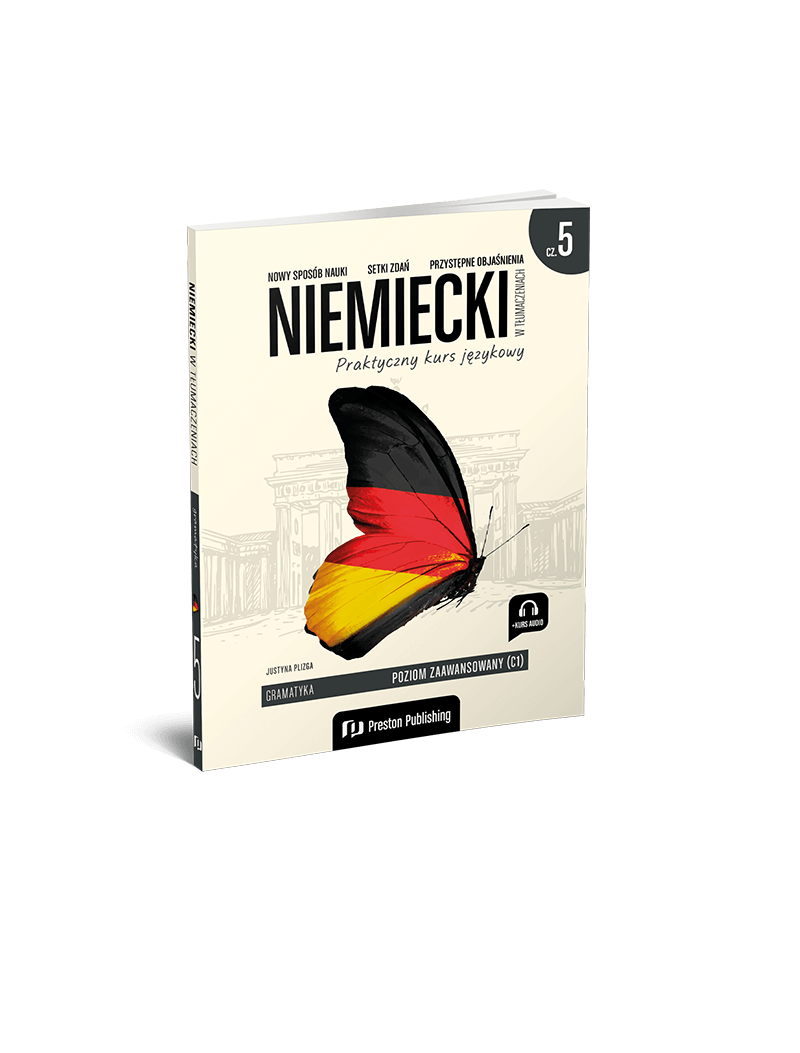 Niemiecki w tłumaczeniach. Gramatyka 5 – książka | Preston Publishing