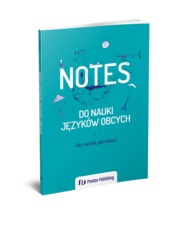 Notes do nauki języków obcych (zielony)