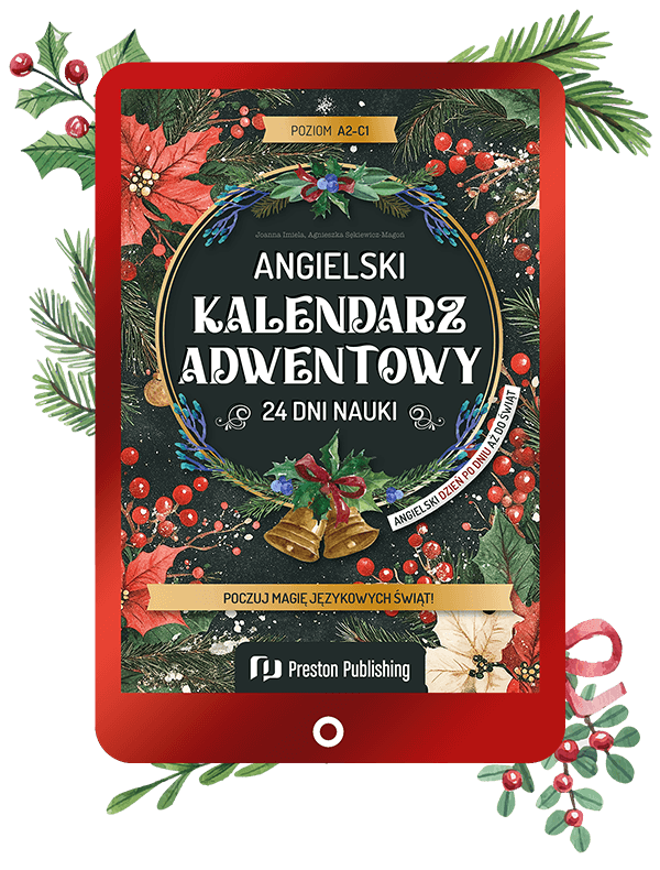 Angielski kalendarz adwentowy (A2-C1)