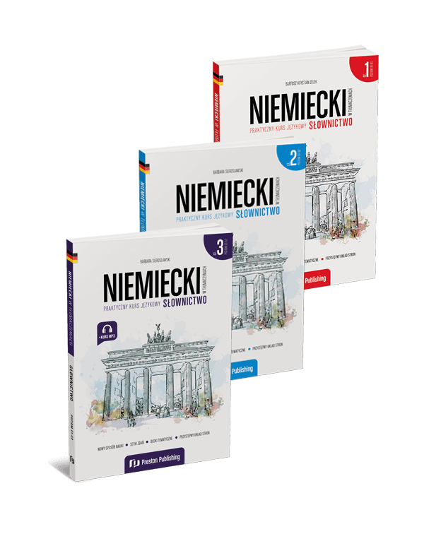 Opanuj niemieckie słówka A1-C2 (komplet)