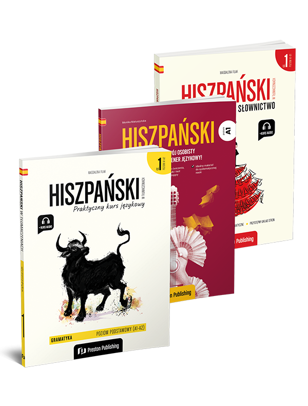 Hiszpański dla początkujących (zestaw)