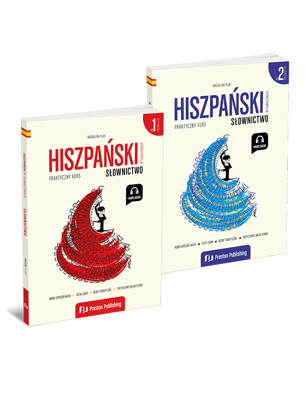 Opanuj hiszpańskie słówka A1-B2 (zestaw)