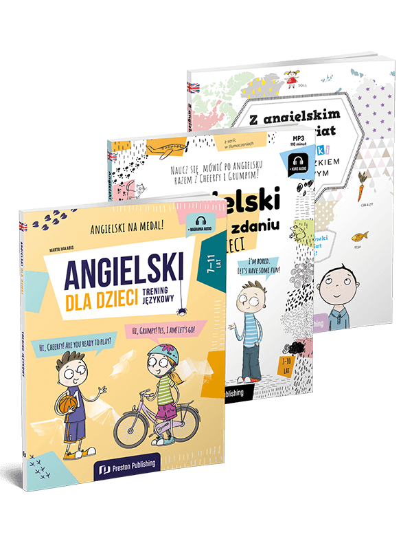 Angielski dla dzieci (zestaw)