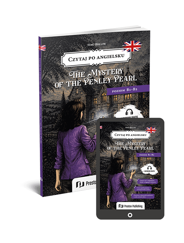 Czytaj po angielsku. The Mystery of the Penley Pearl (Książka + e-book) B1-B2