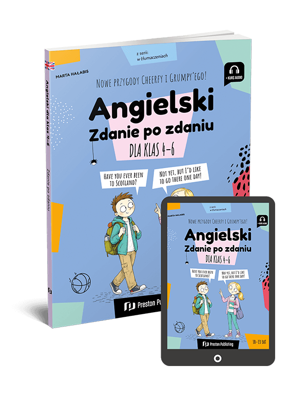 Angielski dla klas 4–6. Zdanie po zdaniu (Książka + e-book)
