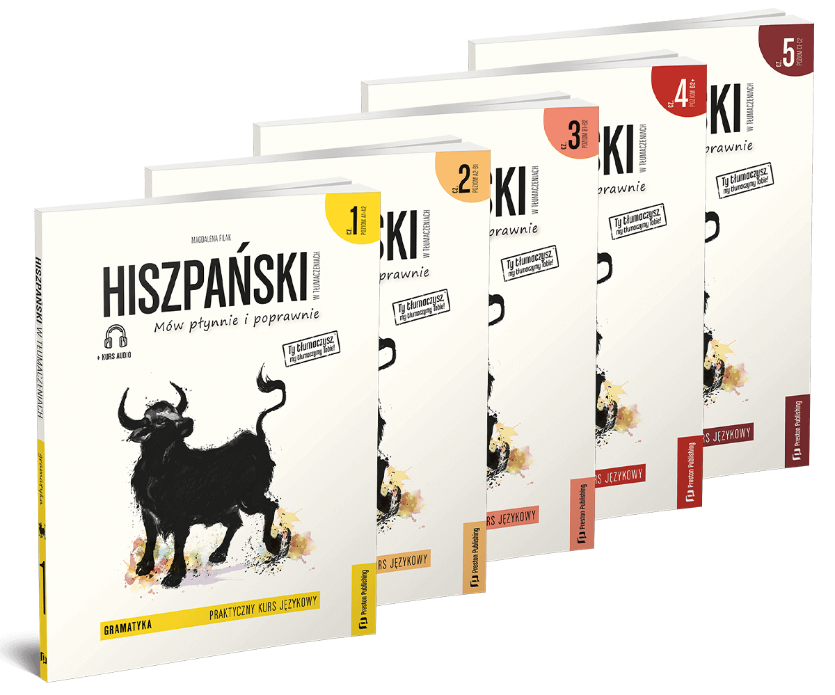 Wypróbuj nasze książki do nauki języka hiszpańskiego!
