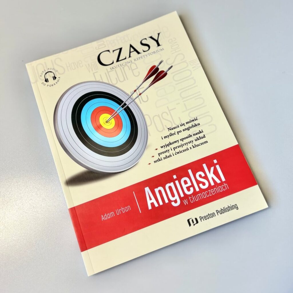 okładka książki angielski  w tłumaczeniach czasy Preston Publishing