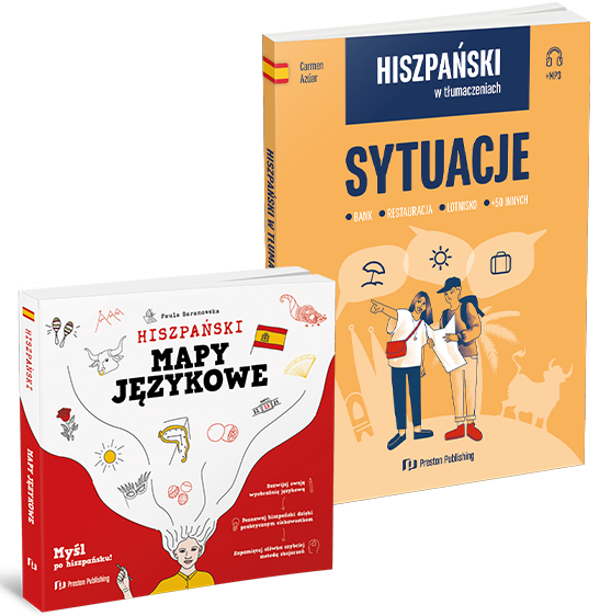 Wypróbuj nasze książki do nauki języka hiszpańskiego!