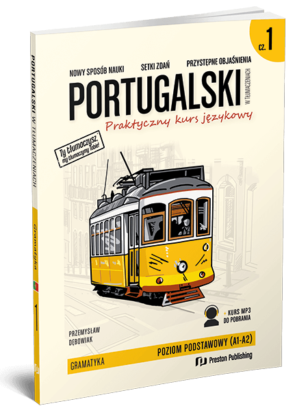 okładka książki portugalski w tłumaczeniach gramatyka PRESTON PUBLISHING