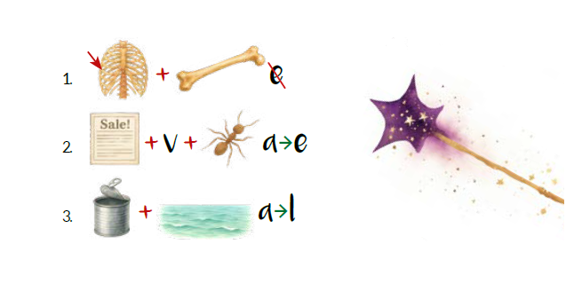 rebusy świąteczne i magiczna różdżka nauka słownictwa świątecznego po angielsku Preston Publishing