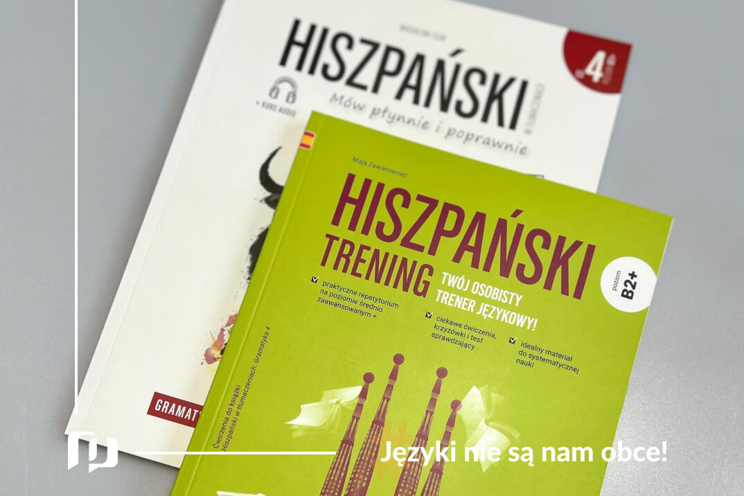 okładki książek do nauki hiszpańskiej gramatyki od Preston Publishing