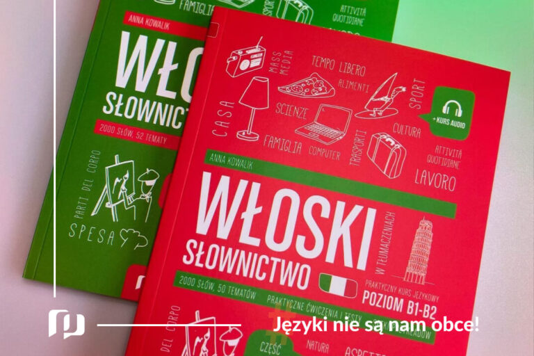 okładki książek do nauki włoskiego słownictwa od wydawnictwa Preston Publishing