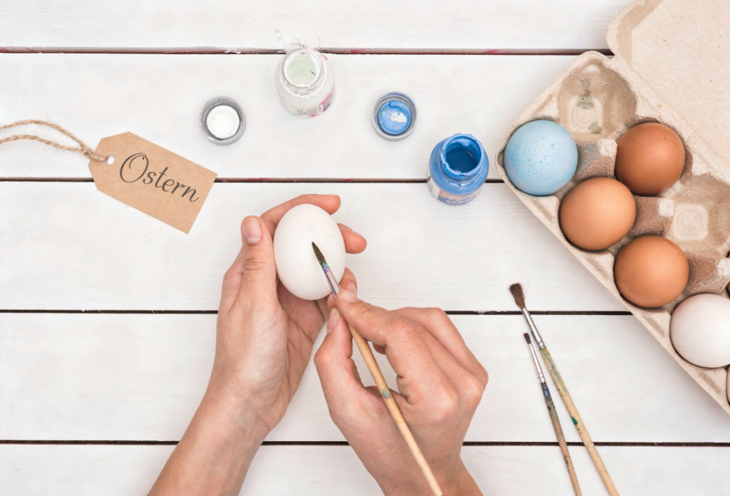 malowanie pisanek wielkanocne dekoracje życzenia wielkanocne po niemiecku Preston Publishing