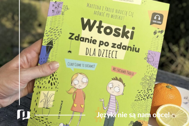 okładka książki dla dzieci do nauki włoskiego - Włoski dla dzieci Zdanie po zdaniu od Preston Publishing