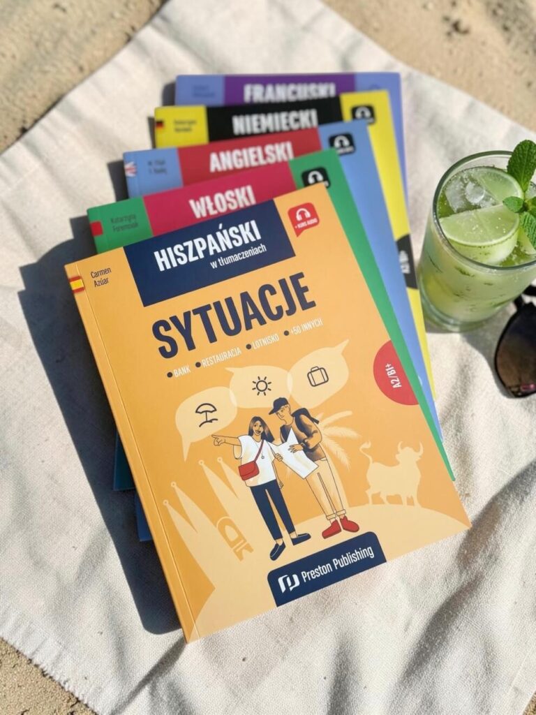 okladki serii ksiazek W tlumaczeniach Sytuacje od Preston Publishing