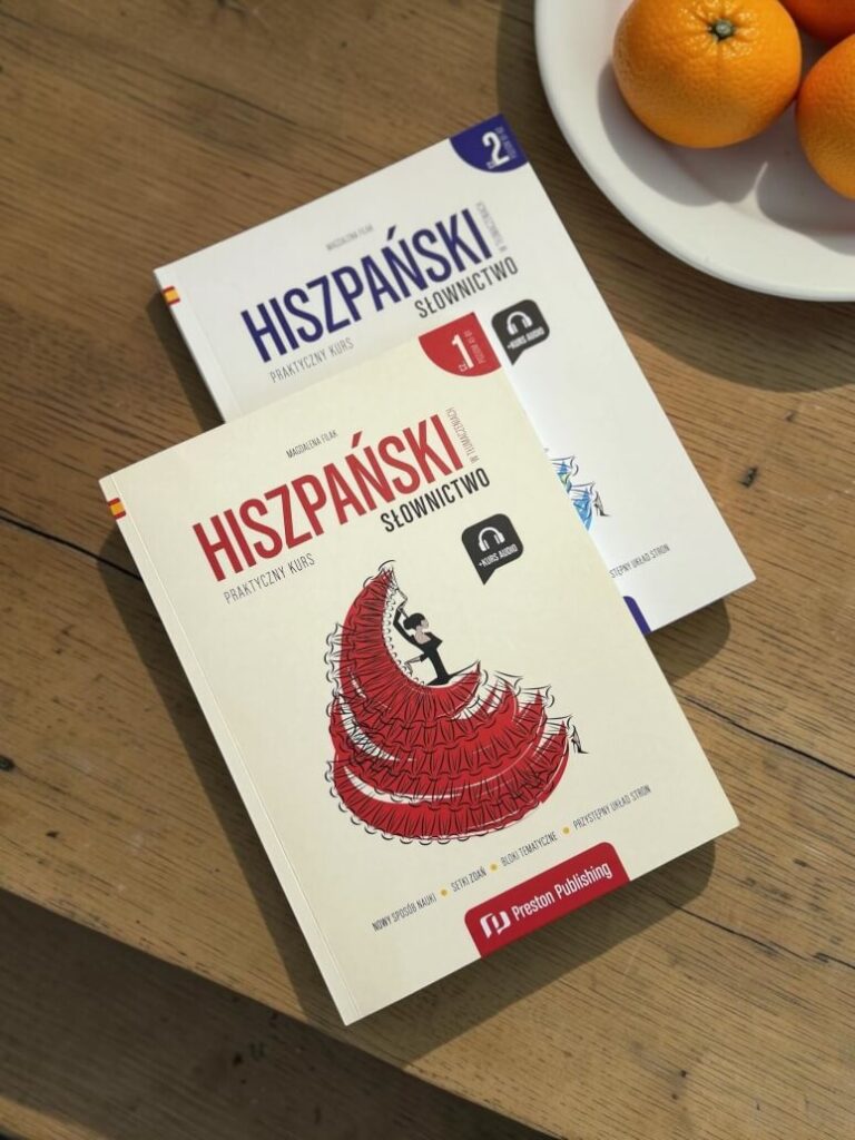Hiszpanski w tlumaczeniach Slownictwo okladki serii od Preston Publishing